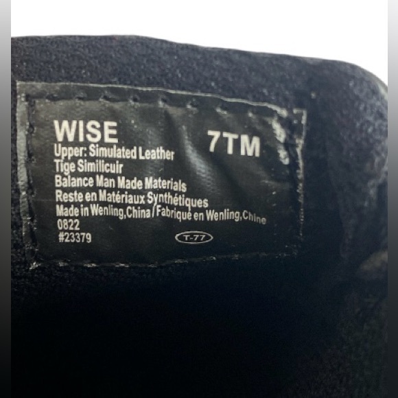 NWT Deer Stags Kids Wise Loafers Black Size 7 Toddler Slip on Dress Shoes - Picture 3 of 4